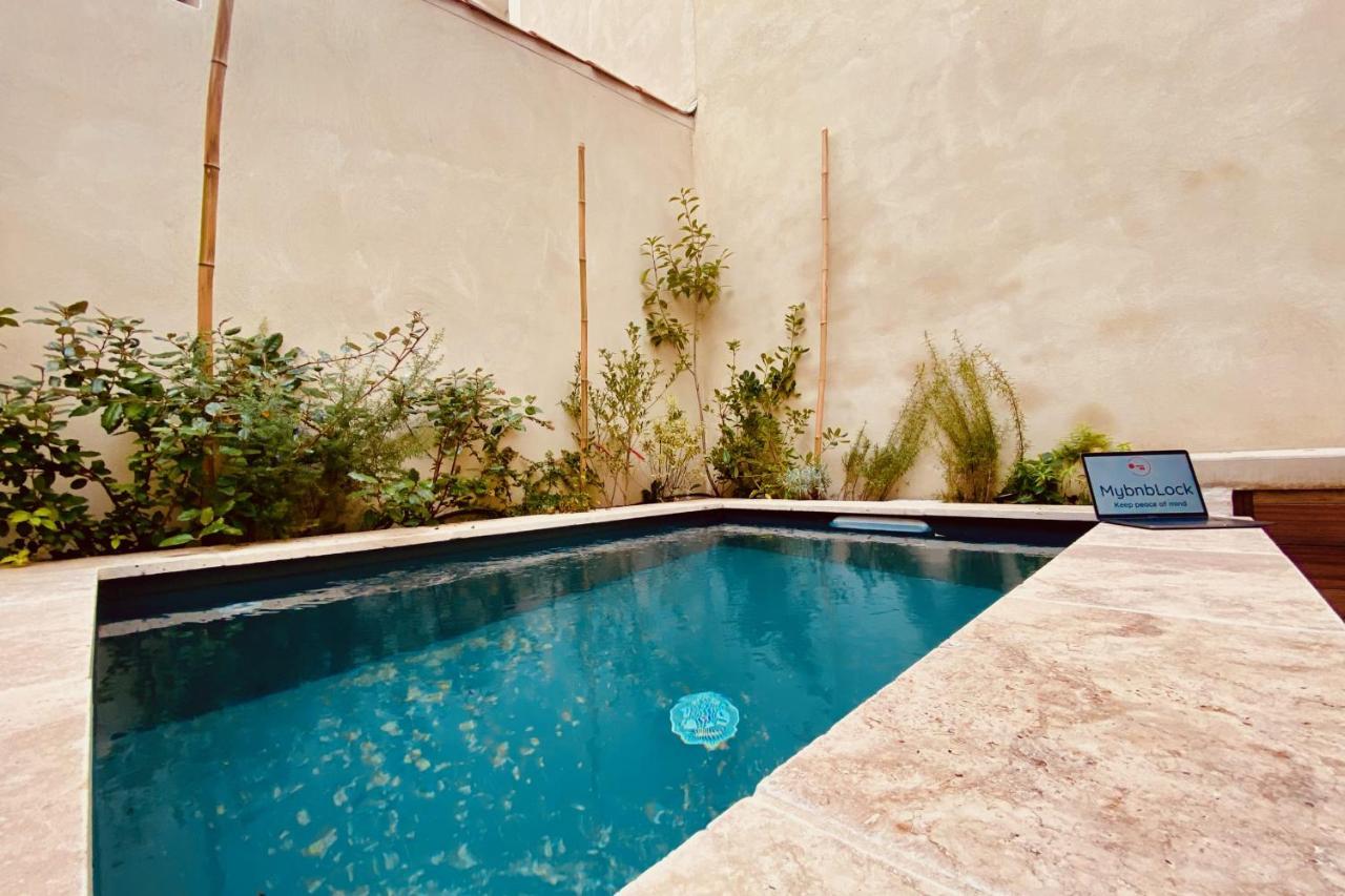 Villa La Terra Nostra - Townhouse - Swimming Pool à Nîmes Extérieur photo